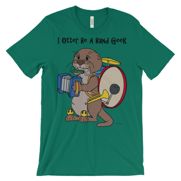 I Otter Be a Band Geek Kelly T-shirt
