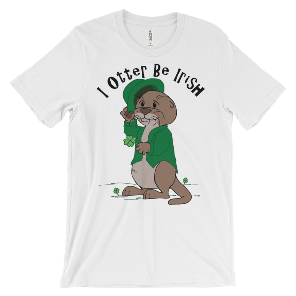 I Otter Be Irish White T-shirt