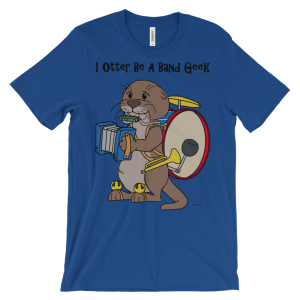 I Otter Be a Band Geek Royal T-shirt