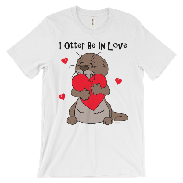 I Otter Be In Love White T-shirt