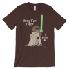 I Otter Be Using the Force Brown T-shirt