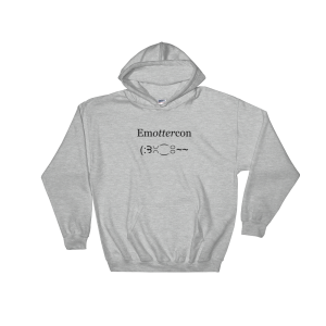 EmOTTERcon Sport Grey Hoodie