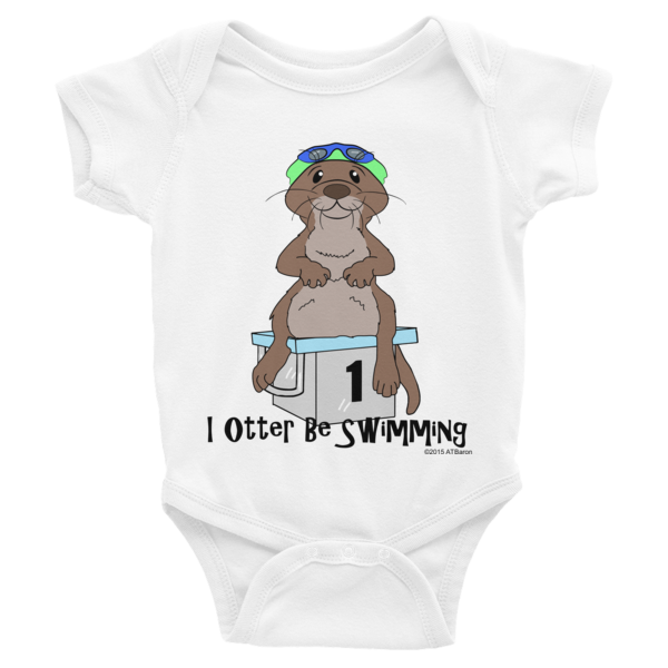 I Otter Be Swimming Onesie Otter Things™