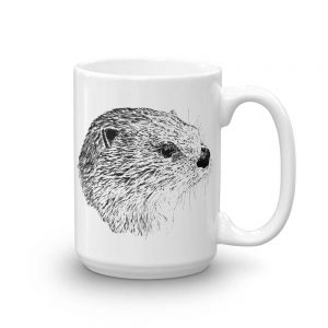Pen & ink River otter Head Mug mockup_Handle-on-Right_15oz