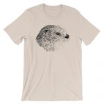 Pen & Ink River Otter Head Unisex T-Shirt