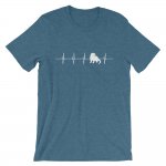 River Otter Heartbeat Unisex T-Shirt