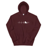 River Otter Heartbeat Unisex Hoodie