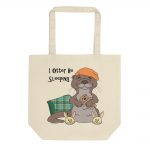 I Otter Be Sleeping Eco Tote Bag