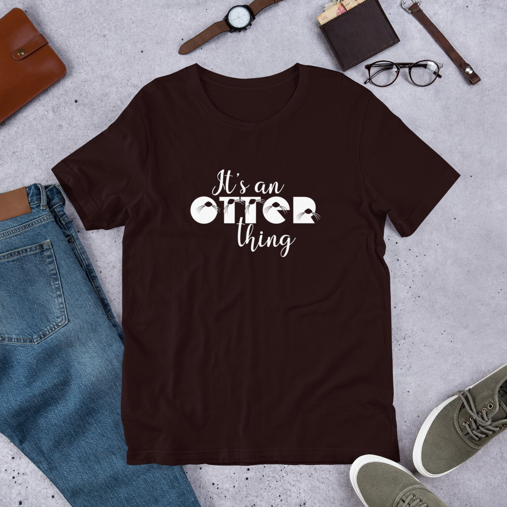 Its-an-otter-thing-12x16-white-2_otbw-logo-backtag-dark_mockup_front_flat-lifestyle_oxblood-black | Otter Things