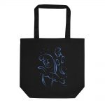 Otters Swimming Eco Tote Bag