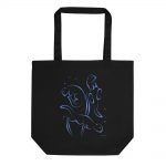 Otters Swimming Eco Tote Bag