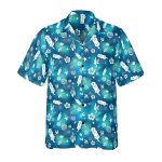 Sea Otter Tie-Dye Unisex Hawaiian Shirt