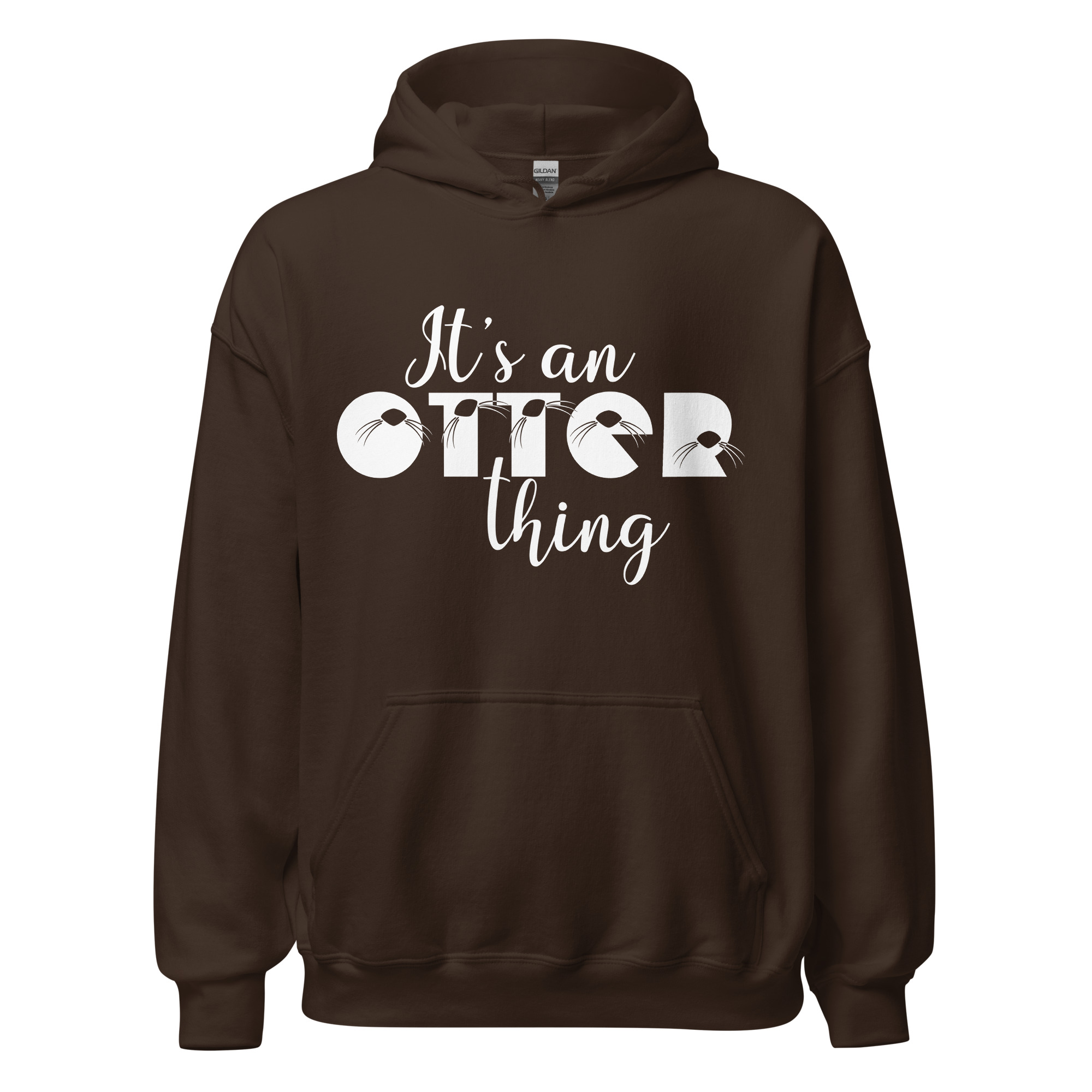 Unisex-heavy-blend-hoodie-dark-chocolate-front-6abac1788ec72.jpg | Otter Things